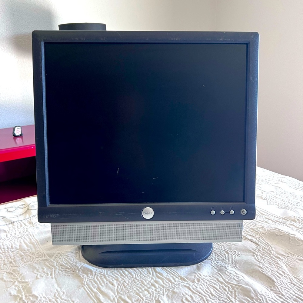 DELL  E173FPf Flat Screen LCD Monitor w/ Stand & Power Cord 17” AS501 FC